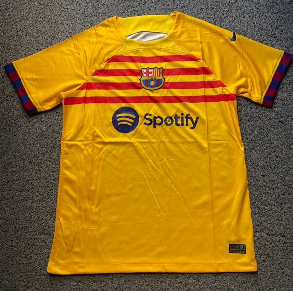 Camisa Barcelona amarela