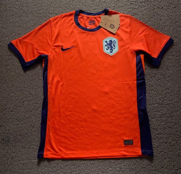 Camisa Inglaterra laranja c/ azul