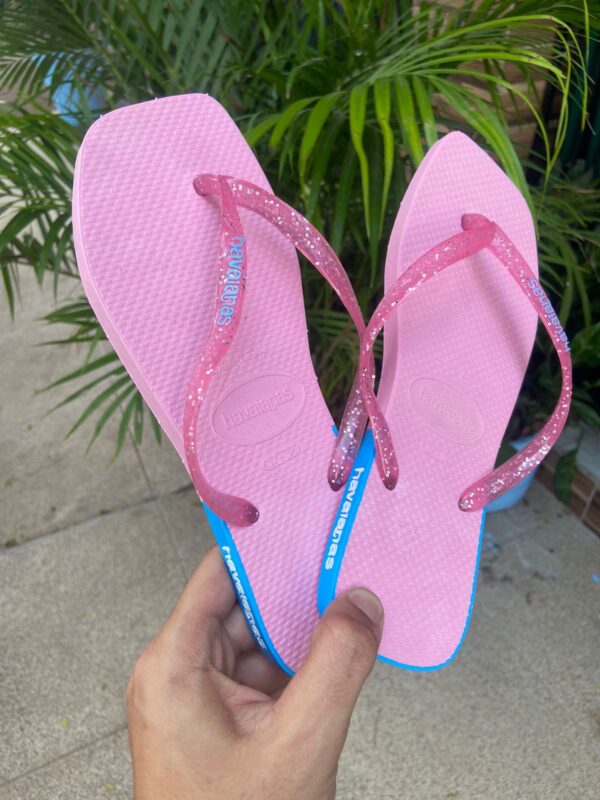 Chinelo Feminino Havaianas Slim Gloss